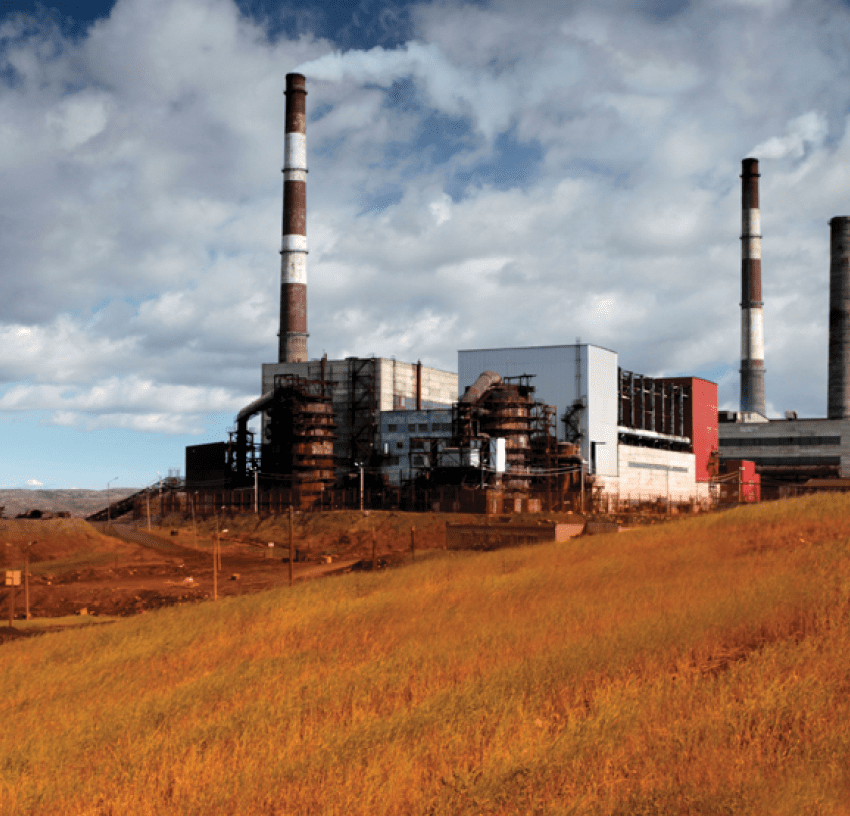 Серная программа на Кольской ГМК